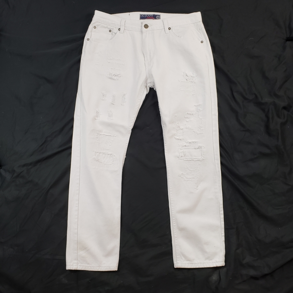 OG JEANS WHITE RN#144749